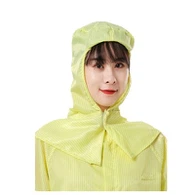 Mũ trùm đầu Polyester tái sử dụng cho phòng sạch